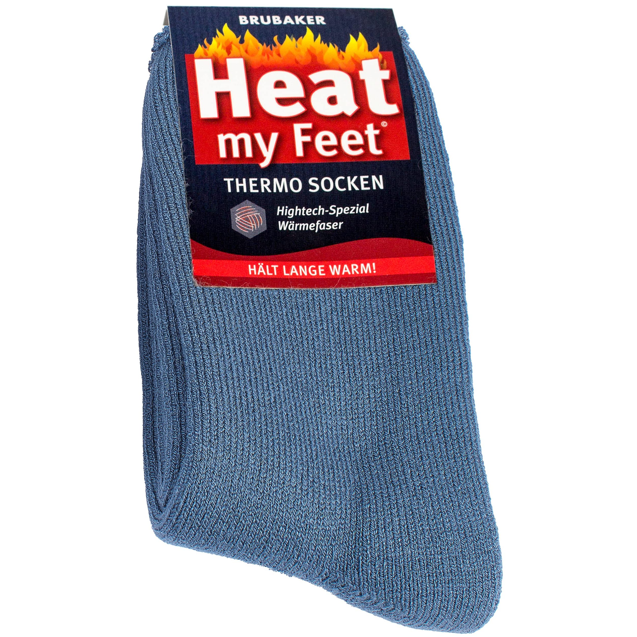 Brubaker Heat Thermal Socks - Warm Unisex Winter Socks