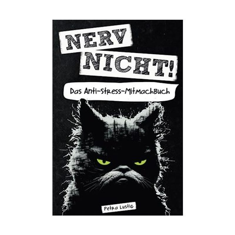 Image of Don't Get Nervous: The Anti-stress Activity Book - Fun Gift For Women, Men & Stressed Souls - Office Nerve Food And Farewell Gift For Colleagues