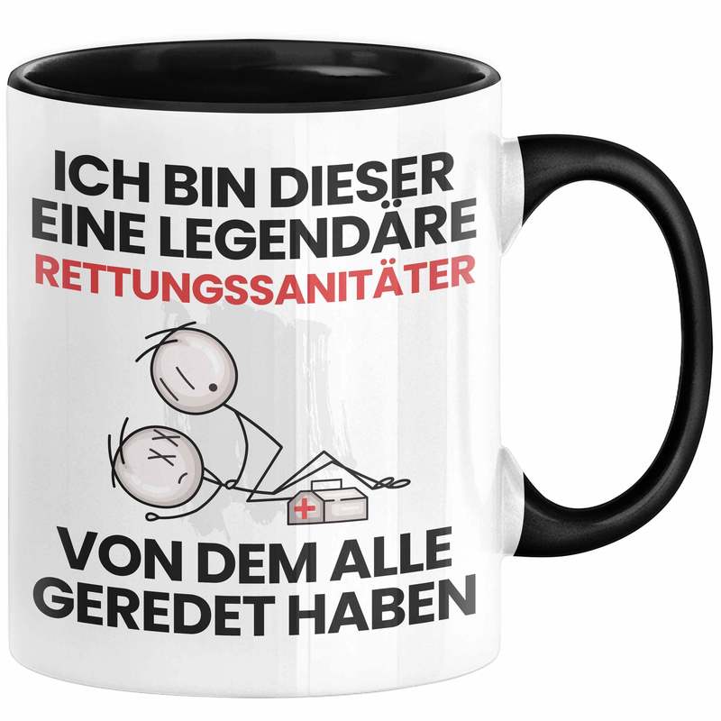 Image of Rescue Paramedic Gift Mug Funny Gift Idea Birthday For Rescue Paramedic I'm This Rescue Paramedic Talking Cup