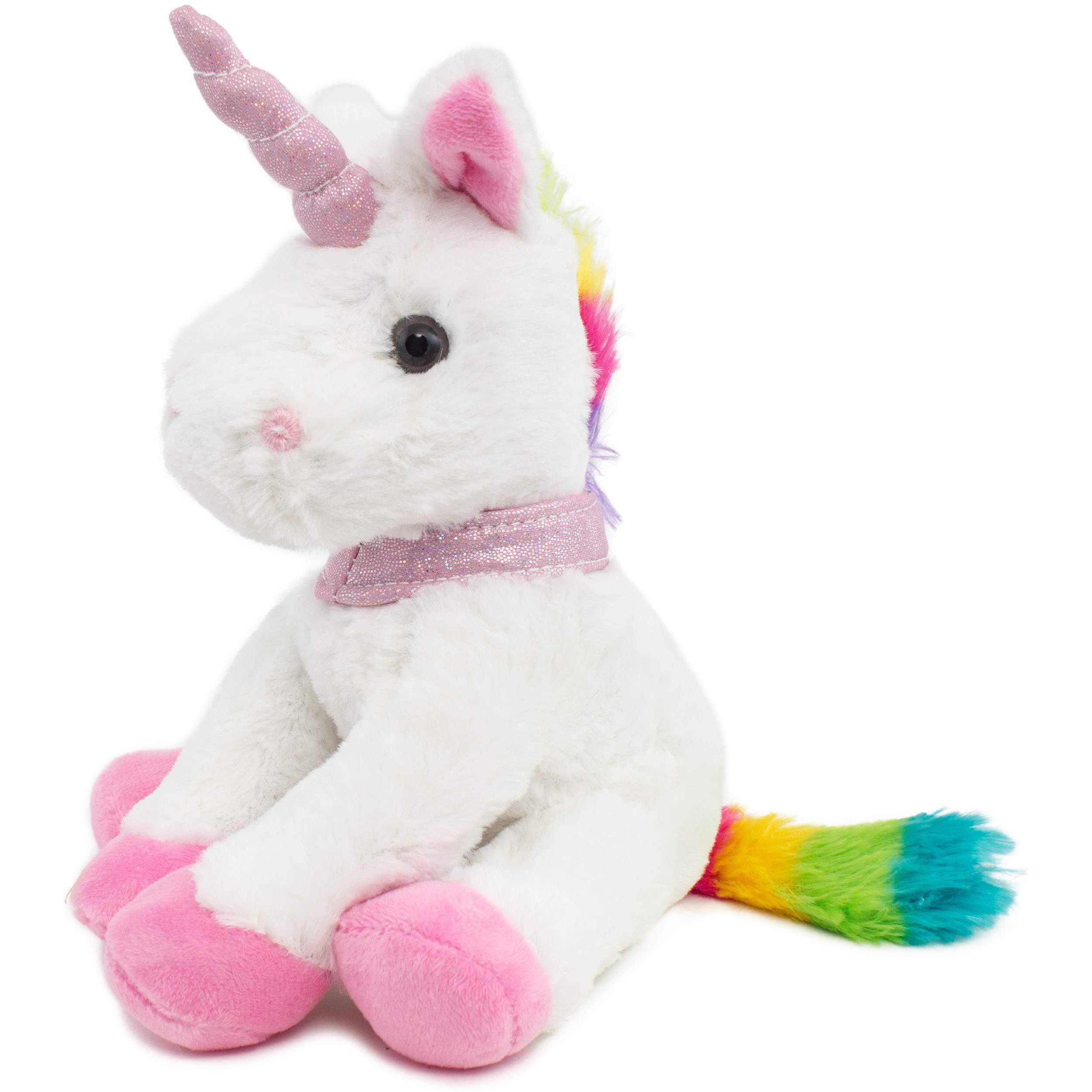 Brubaker Plush Unicorn 21 Cm High - White - Fabric Animal Plush Toy