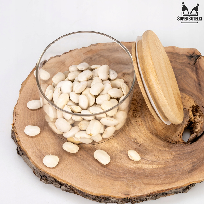 Spice Container, Glass for Storing Food 390 Ml - Kitchen Jar for Sugar, Tea, Loose Products Spice Container, Glass for Storing Food 390 Ml - Kitchen Jar for Sugar, Tea, Loose Products