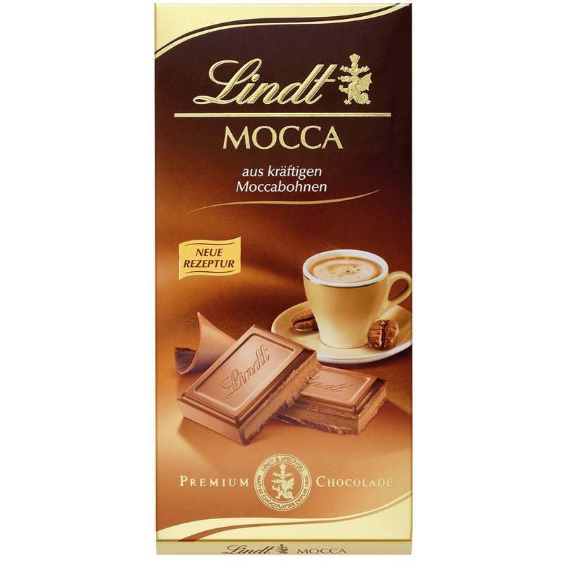 Image of Lindt 100g Table Mocca