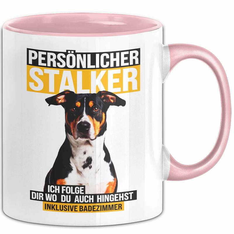 Image of Appenzeller Sennenhund Dog Mug Gift - Funny Gift Idea With Quote "personal Stalker - You "