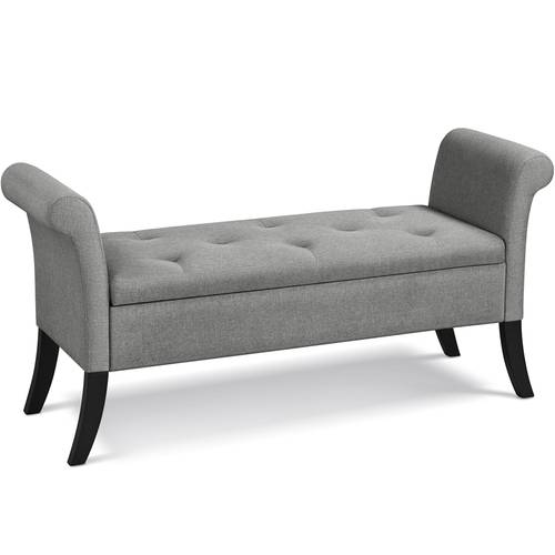 item picture bench with storage storage box upholstered stool bench with armrests upholstered bench footrest