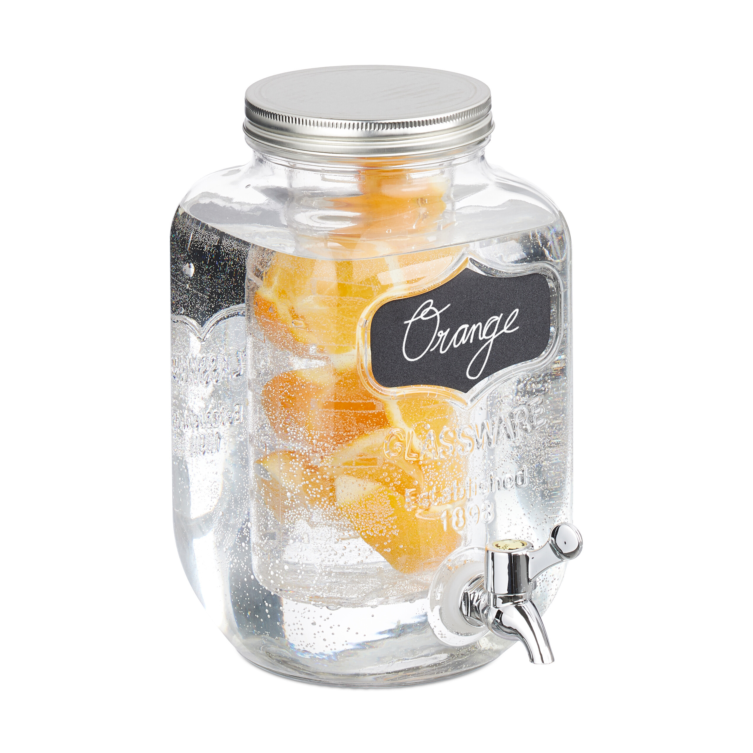 Beverage Dispenser In Transparent - 4 L
