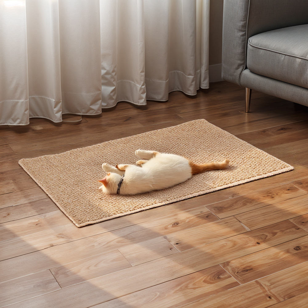 TEMU Cat Scratching Mat Indoor Mat Doormats Inside Cat Cage Carpet Non Slip Front Door Cat Mat Indoor Entrance Doormat Easy Clean 40x30cm
