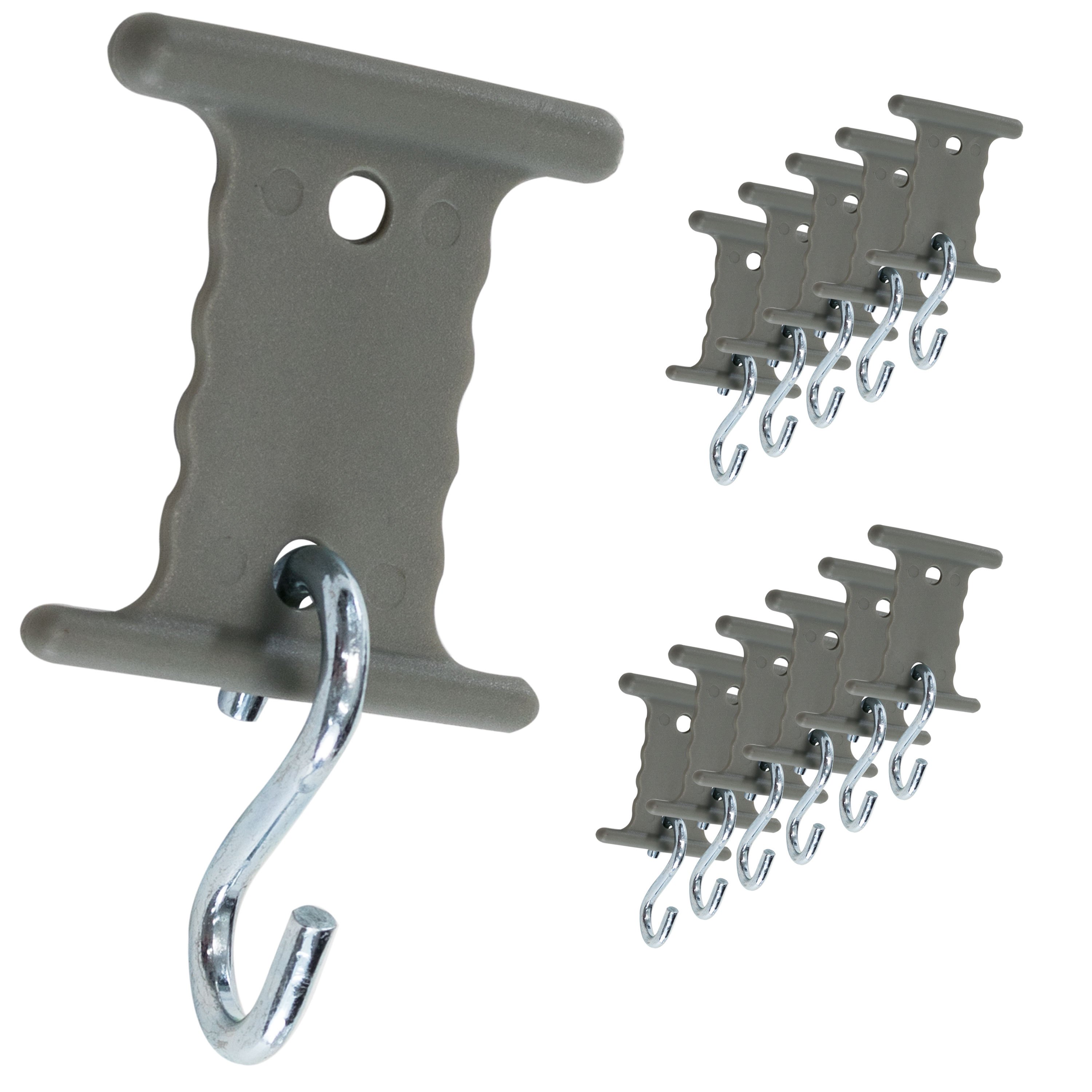 Hooks For Curtain Rail 12pcs - 6mm / 8mm With S-hooks Awning Hooks Awning Rail Suspension Canopy Hooks Curtain Hooks