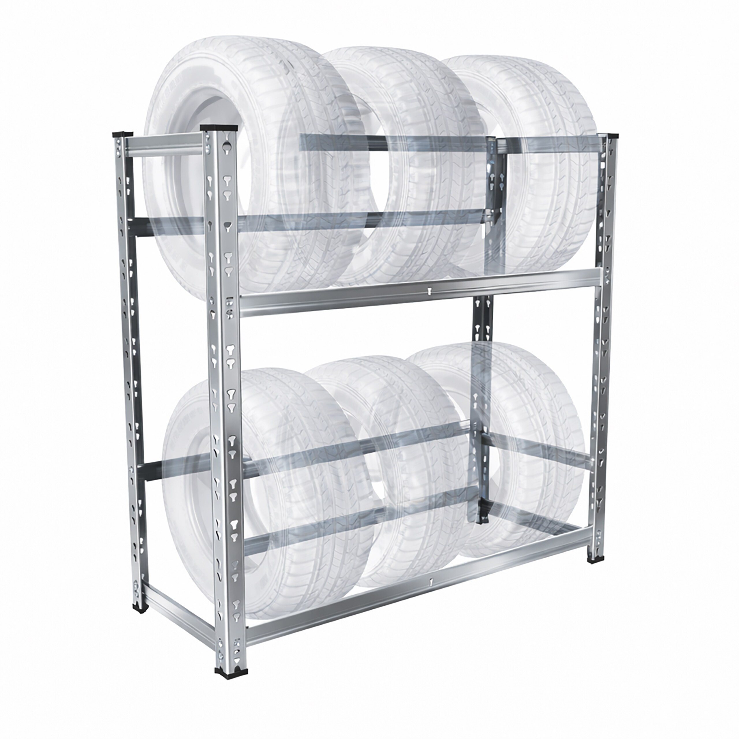 In Silvery - (w)85 X (h)100 X (d)35 Cm