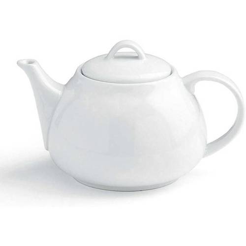 porcelanowy czajnik, biały, 2 sztuki, kształt, bezpieczny w zmywarce i mikrofalówce, akcesoria kuchenne