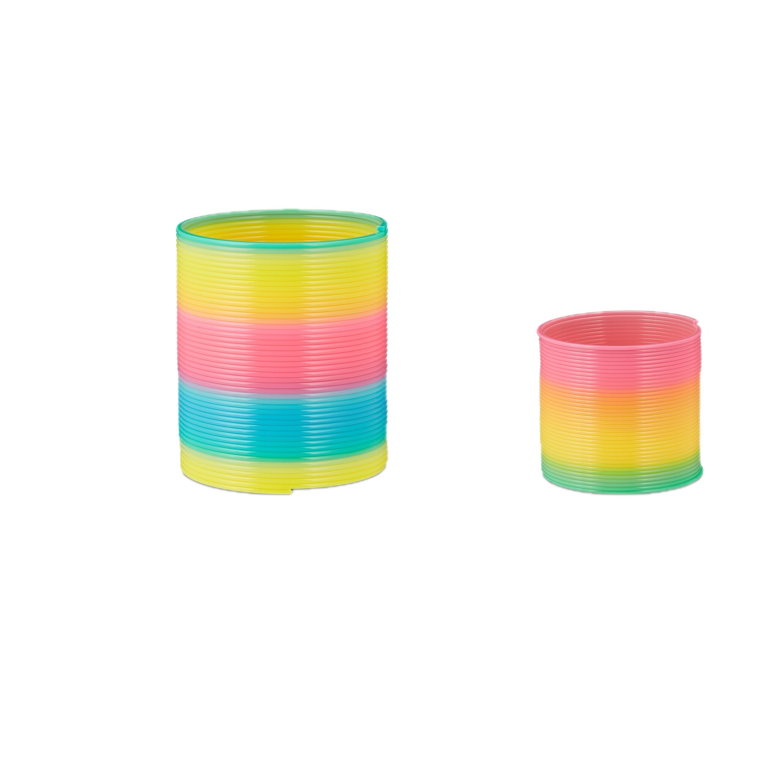 4 x Rainbow Spiral in Colourful Design