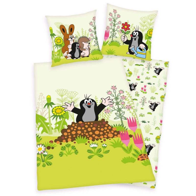 Bed Linen The Little Mole 100%80 X 80 Cm + 135 X 200 Cm