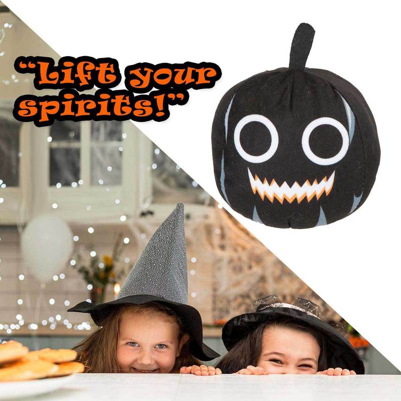Black Pumpkin Soft Toy for Halloween
