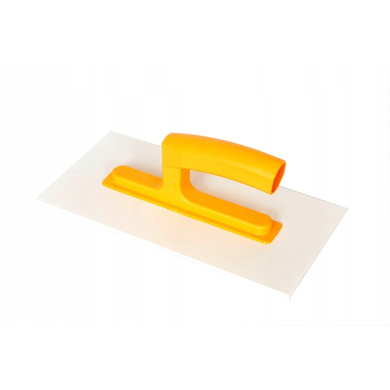 Image of Plastering Plastic Trowel 14x27 Cm, Made Of Abs Material, Impact-resistant With A Plastic Handle, Ideal For Plastering And Plaster Work, As Well As Applying Adhesive, A Practical Construction Tool