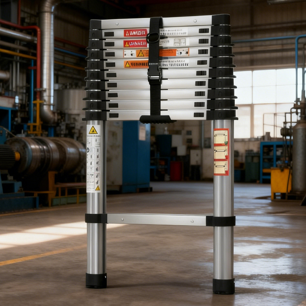 TEMU 10. Telescopic Ladder Foldtable Ladder Extension Ladder Telescoping Ladder Extendable Ladder Collapsible Ladder Portable Folding Ladder