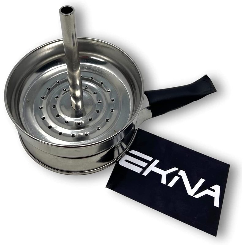 Image of Ekna Shisha Head Adapter For Coal - Aluminum Foil Replacement - Shisha Chimney Head For Stone, Ton, Glass, Silicone Heads - Coal Chimney