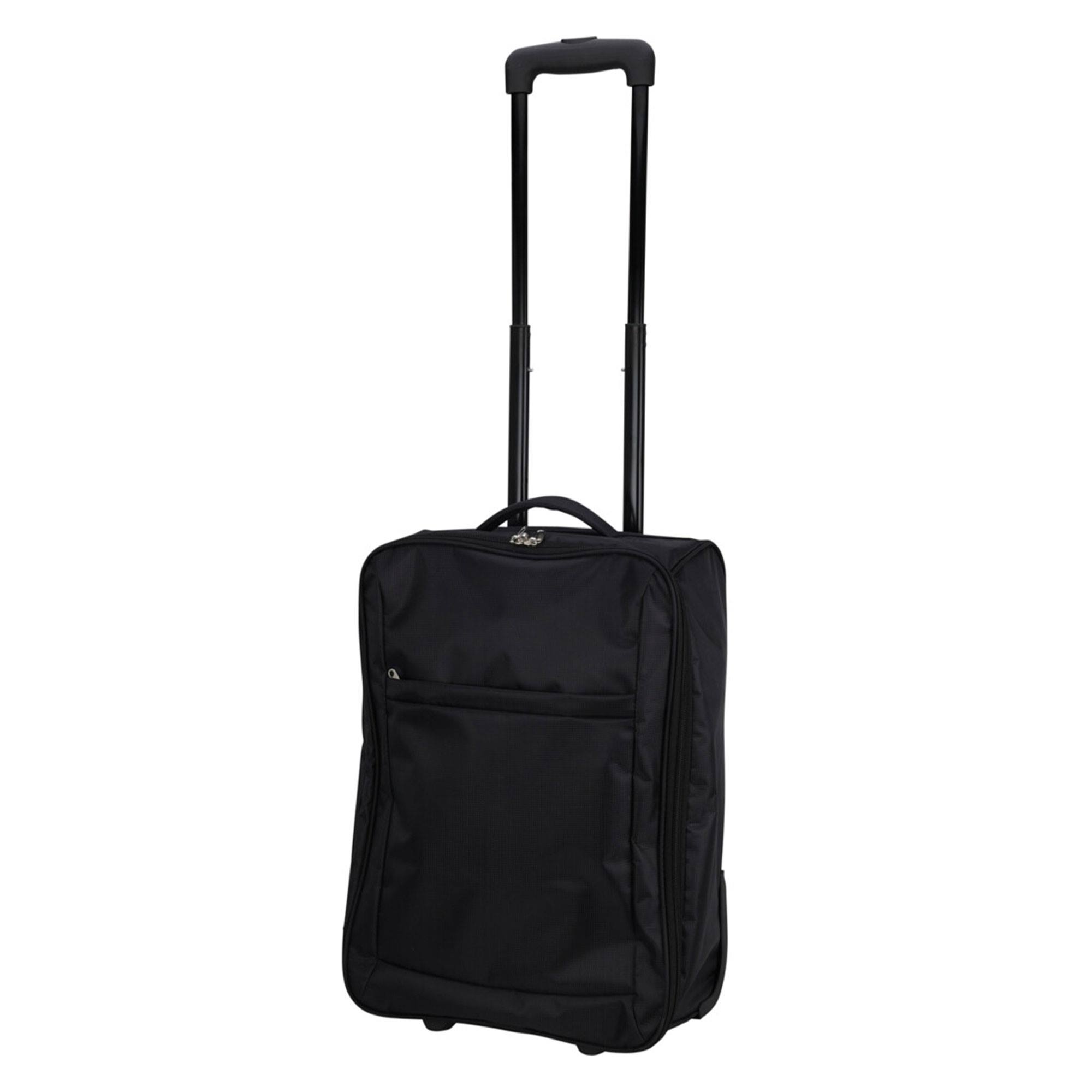 TEMU Well Home Trolley de 32L negro, cierre de cremallera