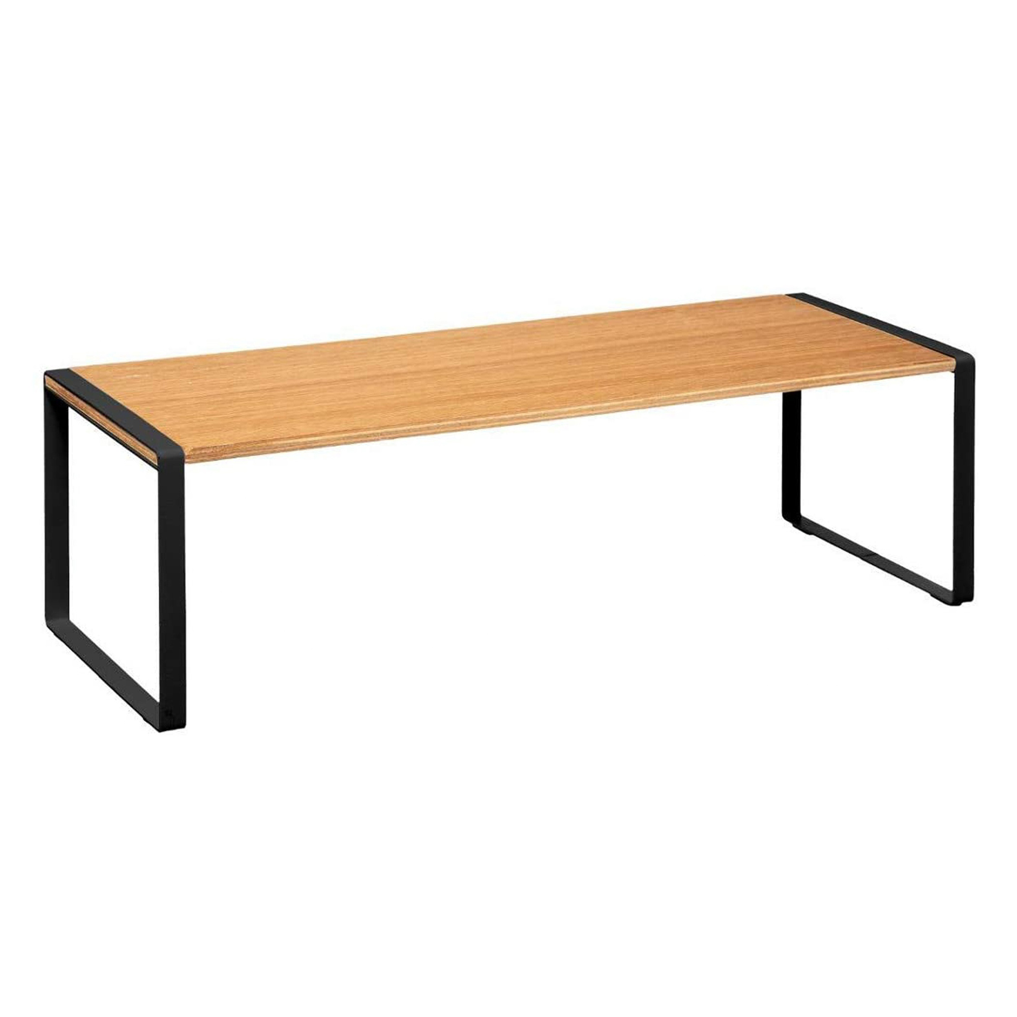 Well Home - Floating Wooden Shelf In Black, 50.5x18x15cm