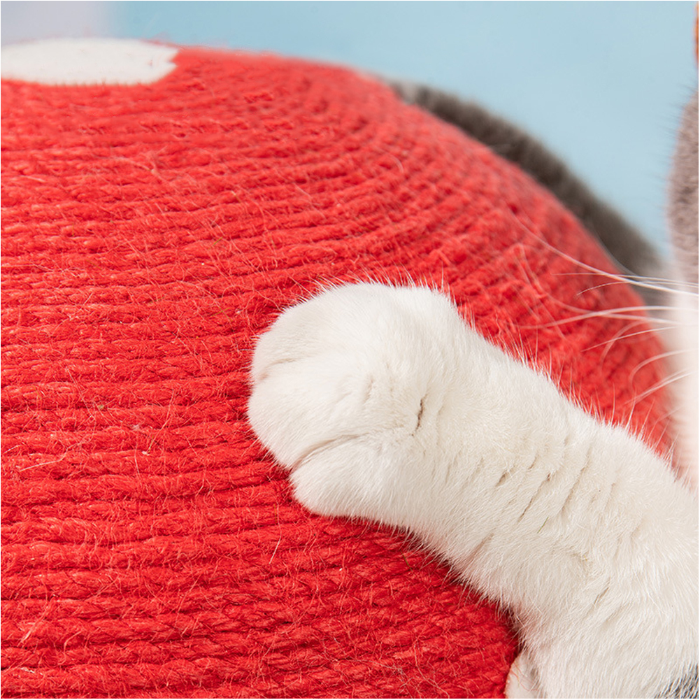 Cute Mushroom Cat Scratching Post, Fun Shaped Scratcher