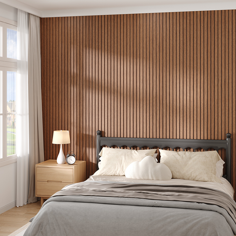 TEMU 1 Roll 10mx60cm Wood Slat Wallpaper Realistic Wooden Grain Pvc Self Adhesive Removable Panel Wall Paper Vintage Rustic Wallpaper Peel And Stick