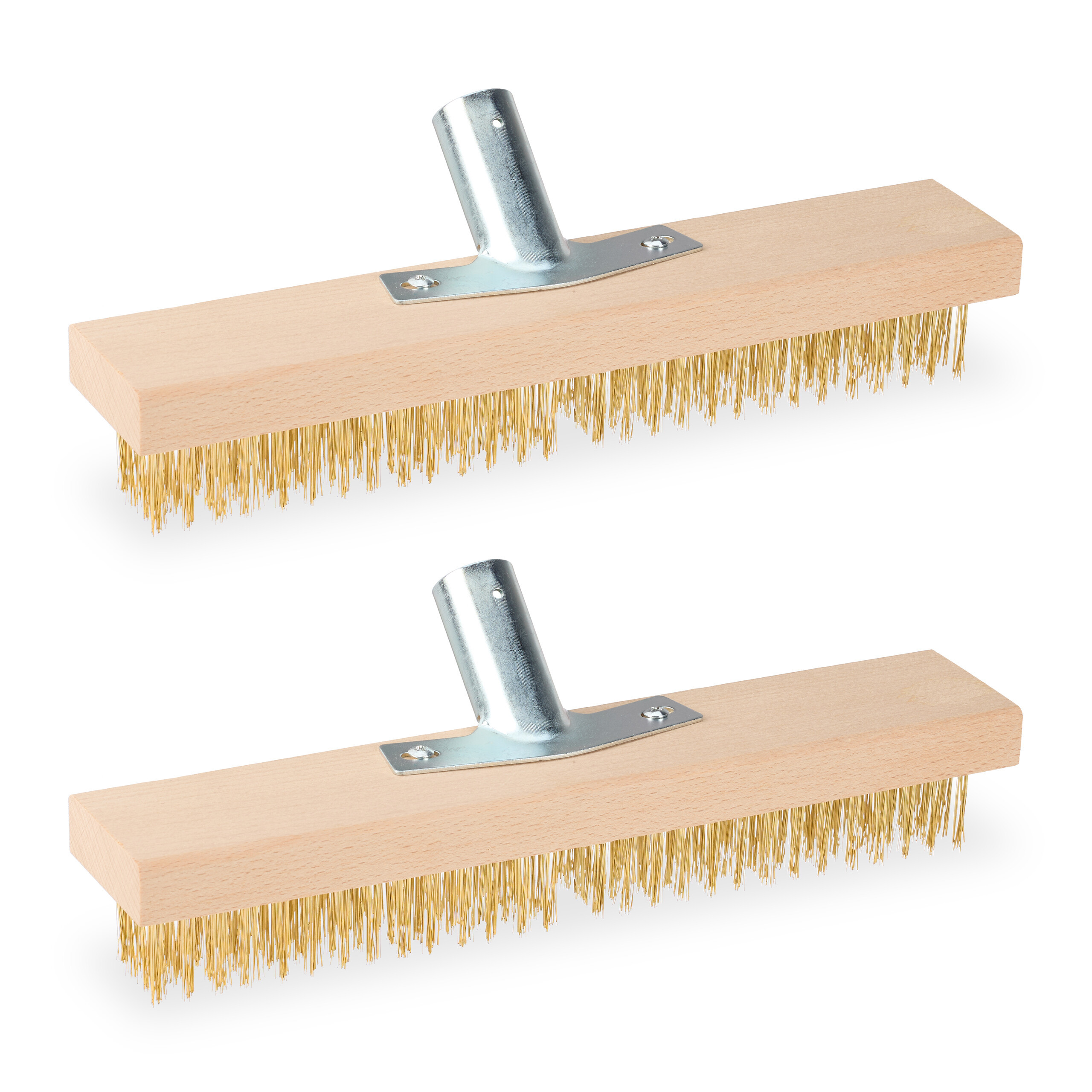 Brushes In Natural/golden Color