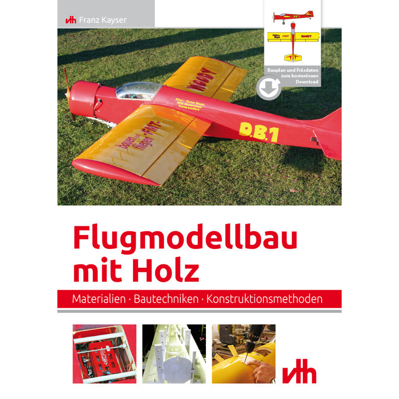 Image of Model Airplane Building With Wood, With 1 Cd-rom - Kayser, Franz - Hardcover - Ean 9783881804592