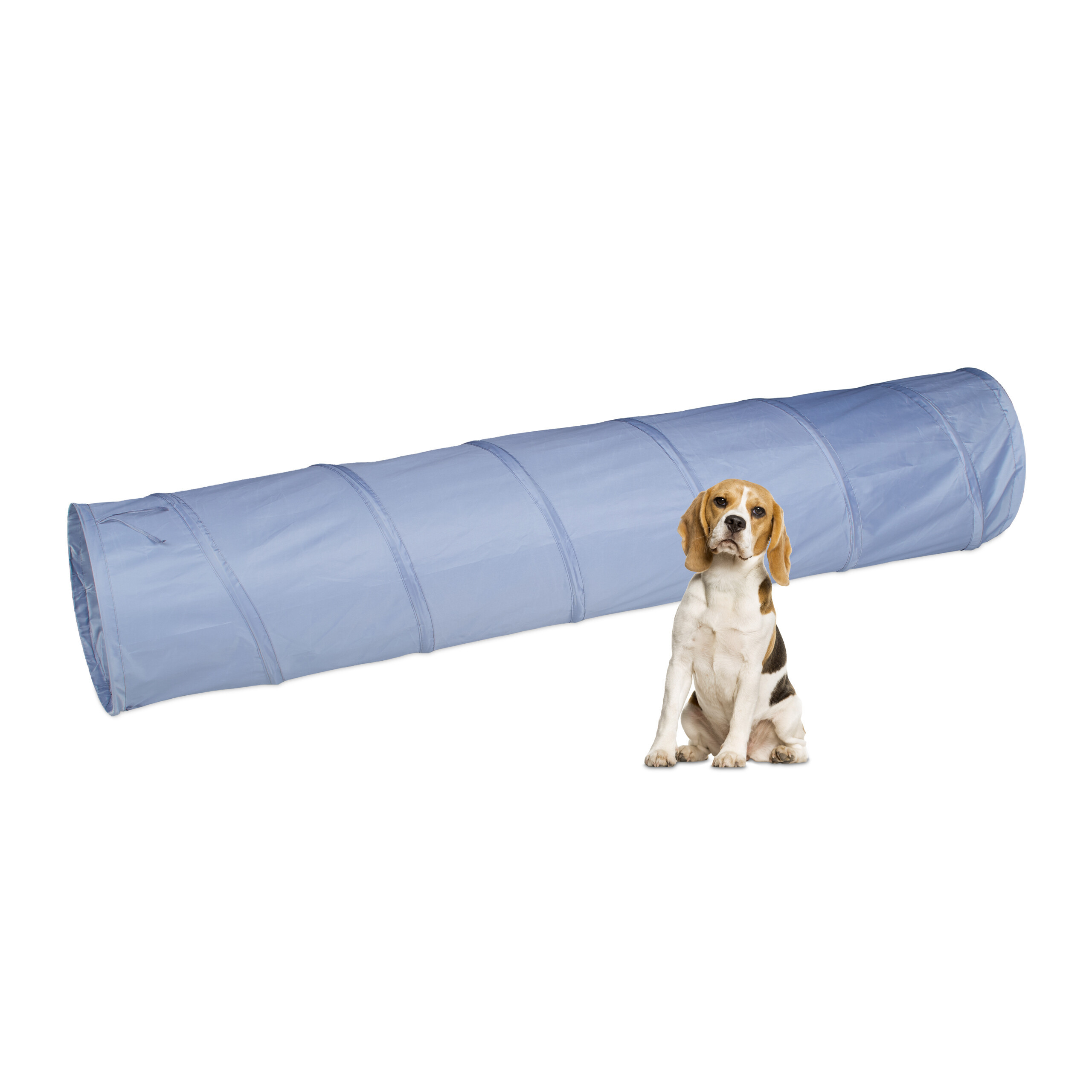 E-shop Hundetunnel in Grau - (B)200 x Ø 40 cm