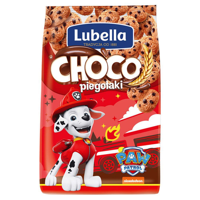Image of Lubella Choco Piegołaki Crunchy Cereal With Chocolate Flavor, 250 G