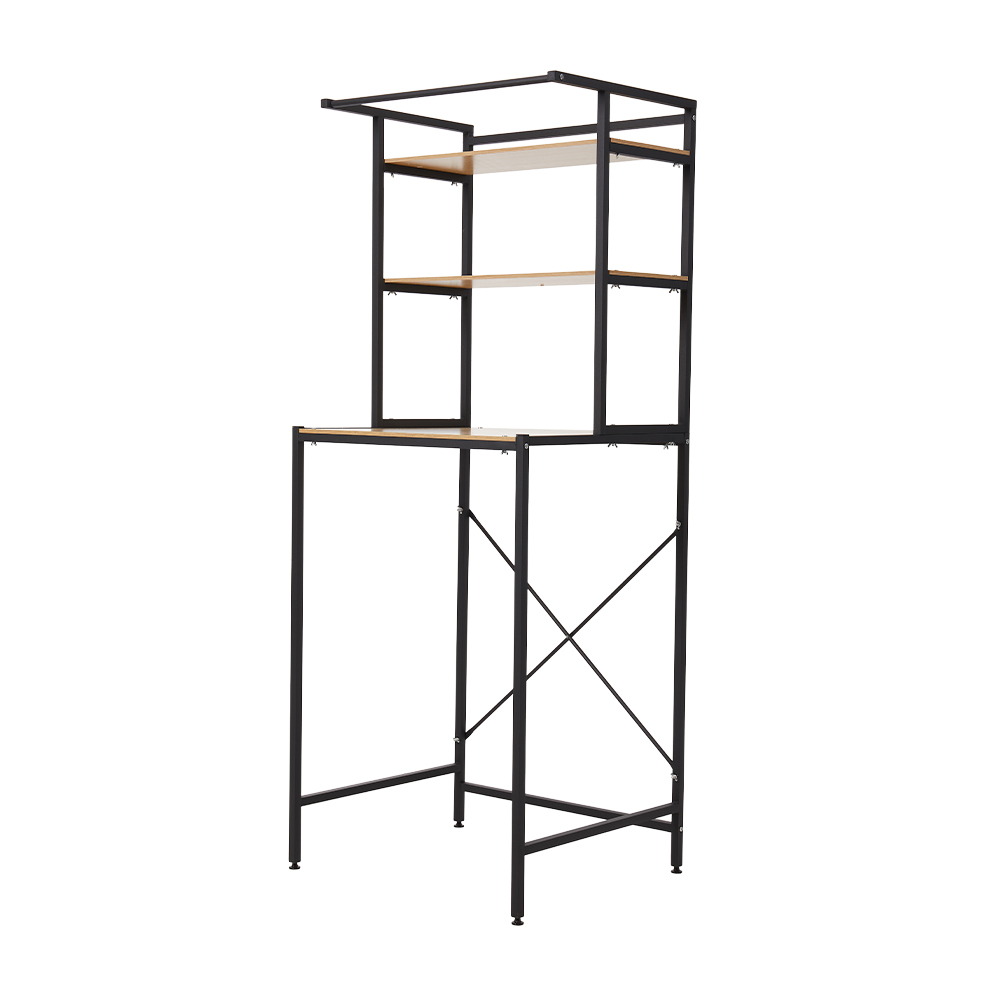 3-Tier Over Toilet Storage Rack, Freestanding Bathroom Organizer