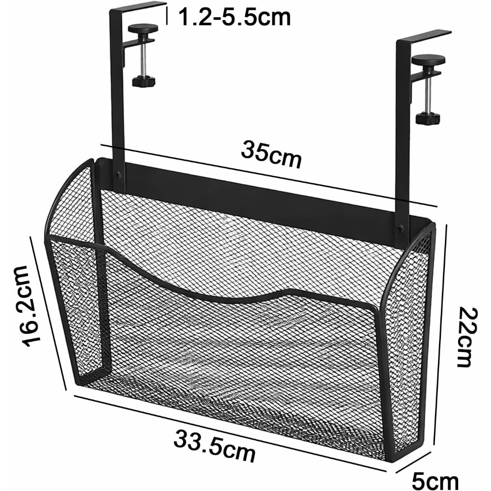 Under Desk Heavy Duty Cable Management Rack for Wire Storage
