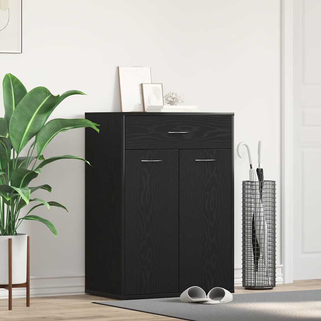 Vidaxl Shoe Cabinet 60x35x84 Cm Wood Material