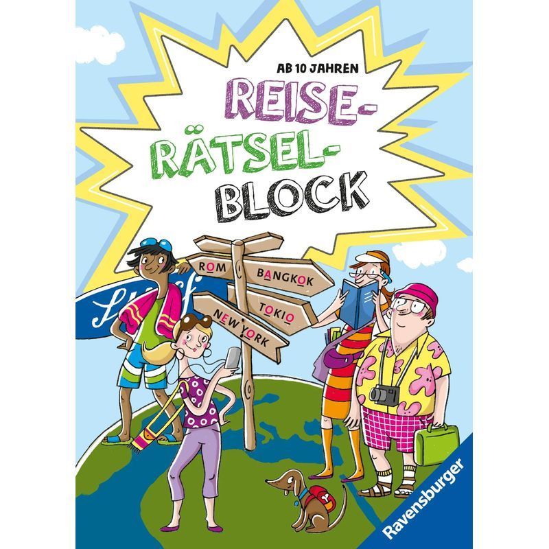 Image of Travel Puzzle Book For Ages 10+ - Paperback - Cornelia Rist (et Al.) - 240 Pages - German - 2026 - Ravensburger Verlag - Ean 9783473488391