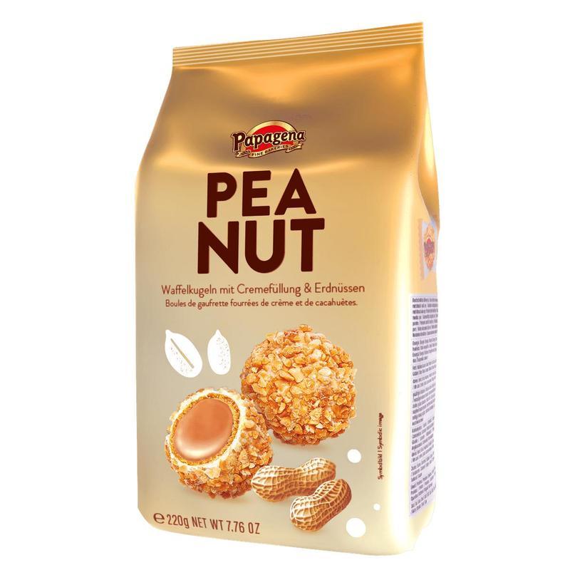 Papagena Peanut Waffle Balls 220g