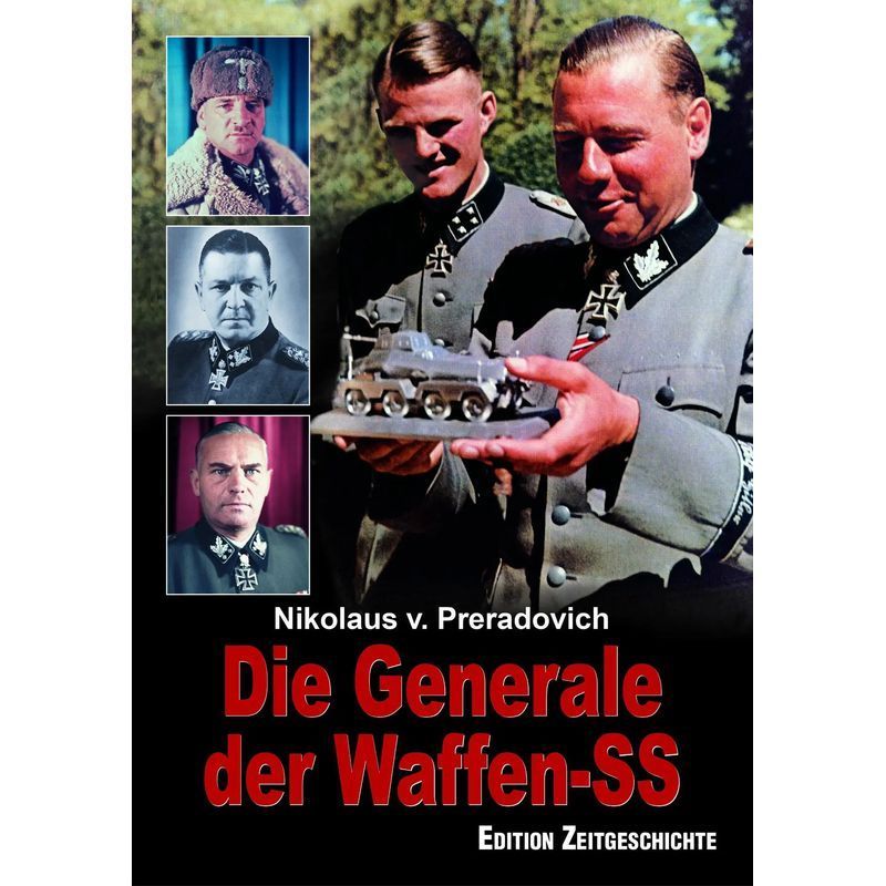 Image of The Generals Of The Waffen Ss - Book - Nikolaus Von Preradovich - German - 2025 - Pour Le Merite - Ean 9783942145206