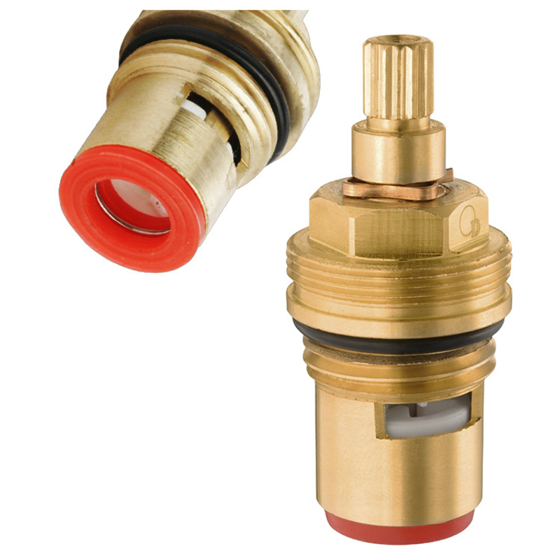 Image of Ceramic Head For 1/2 Battery Valve Interchangeable With Faucet