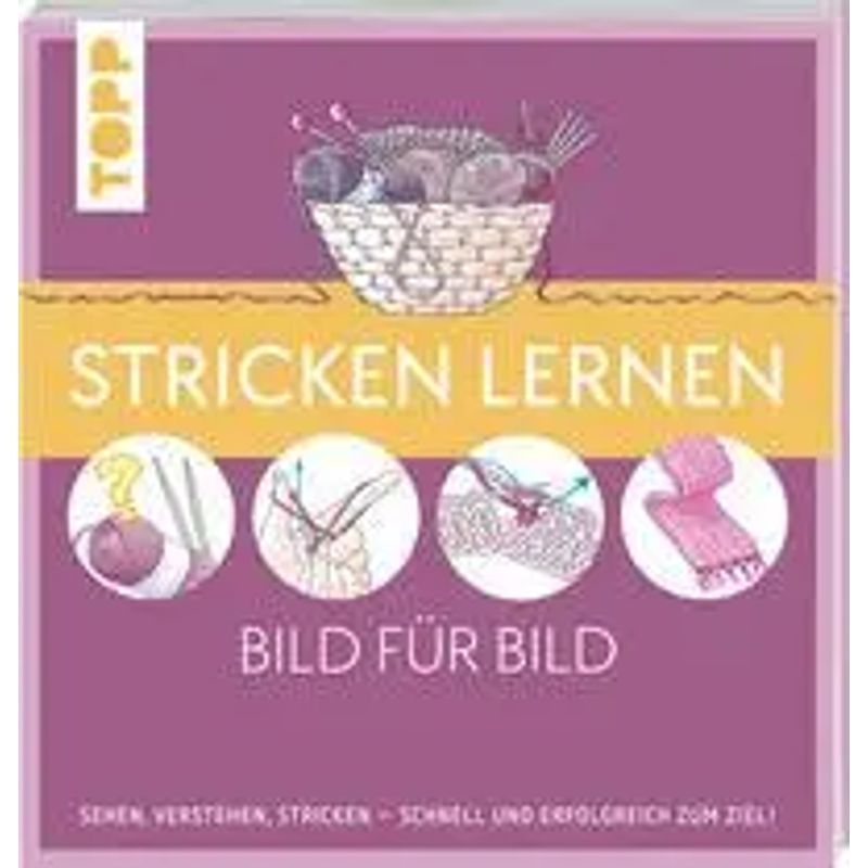 Image of Learn To Knit Step By Step - Paperback - See, Understand, Knit. Quick And Successful Results - Frechverlag - 128 Pages - German - 2023 - Frechverlag Gmbh - Ean 9783735870896