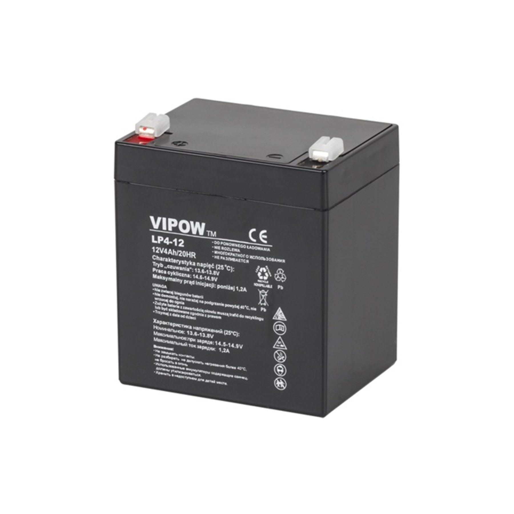 TEMU BATERÍA DE GEL DE PLOMO 12V 4AH