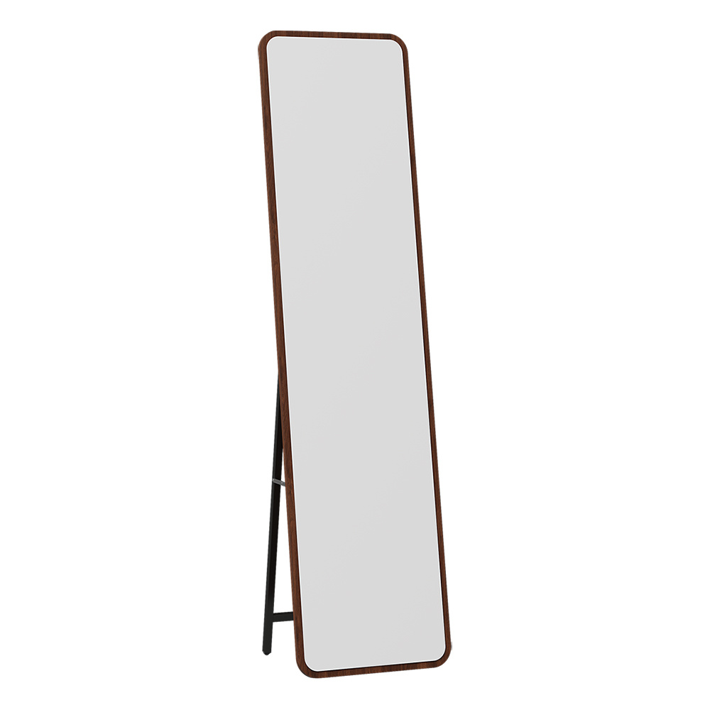 160cm x 40cm Wooden Backboard Wall Mirror