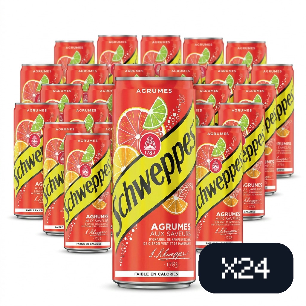 photo de l'article     - soda   33 cl en   - grand conditionnement pour   tablées et réceptions - pack de 24  s