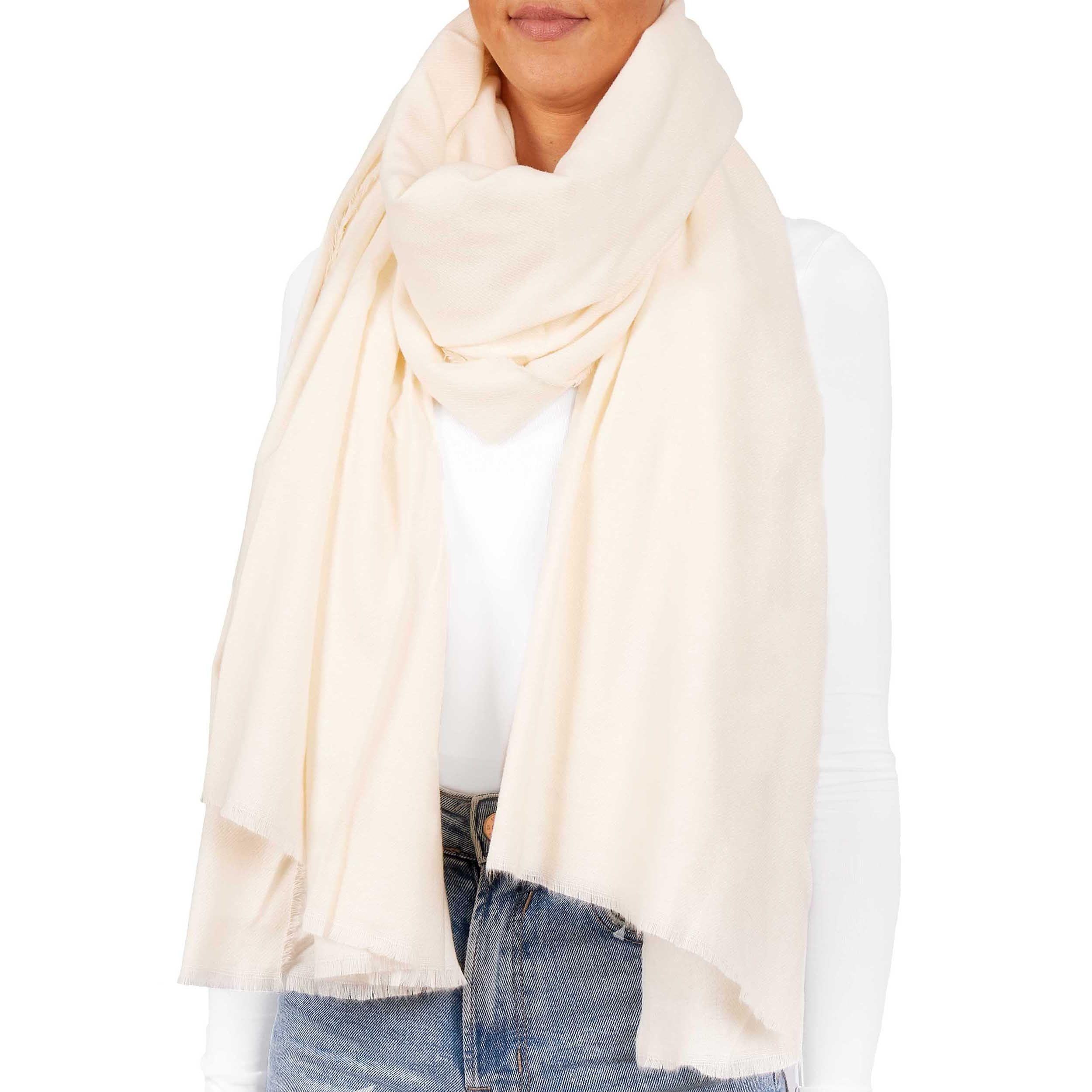 Image of Brubaker Cashmere Scarf - Oversized Winter Scarf For Women And Men - 100 X 200 Cm - Warm And Cozy - Cover Scarf For Autumn/winter - Autumn Scarf For A Soft Cashmere Feel - Brown