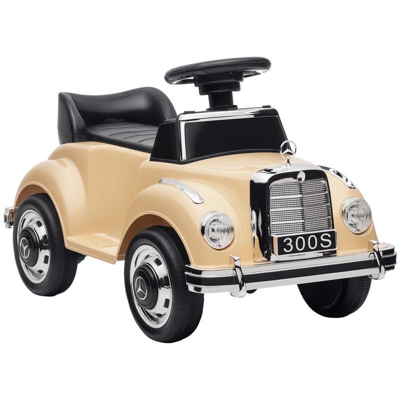 Mercedes-Benz 300S Kinderwagen voor 18-48 Maanden, Beige met Onderzitopslag