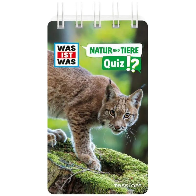 What Is What Quiz Nature And Animals - Tessloff Publishing Ragnar Tessloff Gmbh & Co. Kg - Paperback - What Is What Quiz Blocks - 80 Pages - German - 2024 - Tessloff Publishing - Ean 9783788677831