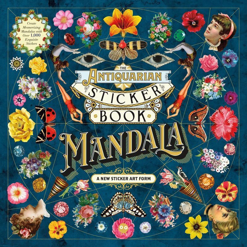 Image of The Antiquarian Sticker Book: Mandala / Paperback / English / 2024 / Macmillan Usa