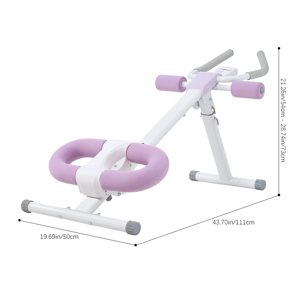 Adjustable Ab Machine Trainer for Core & Full-Body Workouts