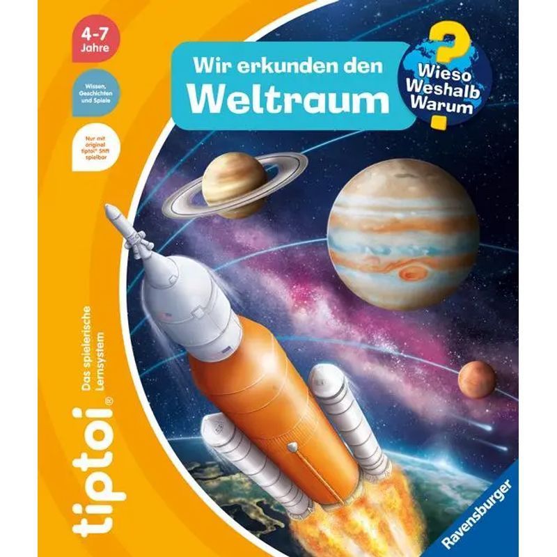 Tiptoi Why, How, Why: We Explore Space - Paperback - Heike Tober - Tiptoi Why, How, Why - 16 Pages - German - 2024 - Ravensburger Verlag - Ean 9783473492954