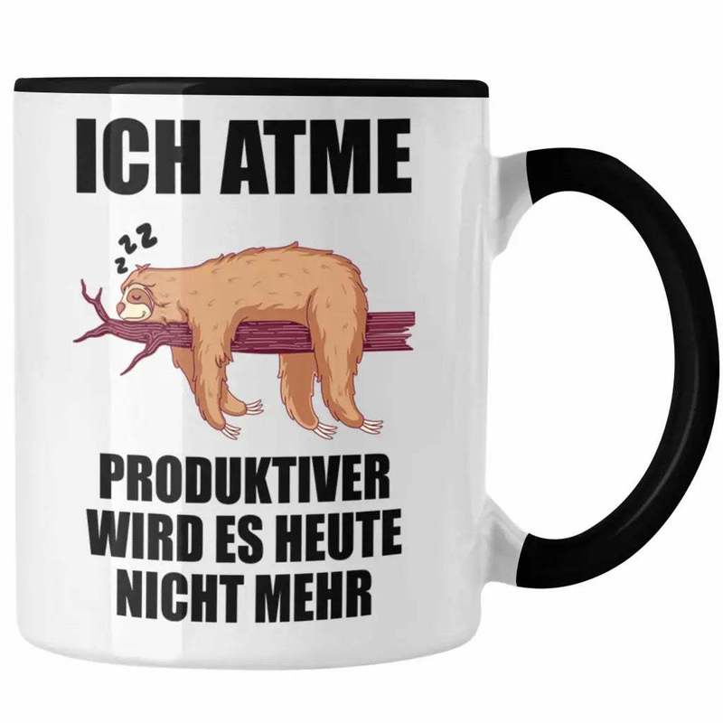 Funny Sloth Quote Mug - Sloth Employee Coworker Gift