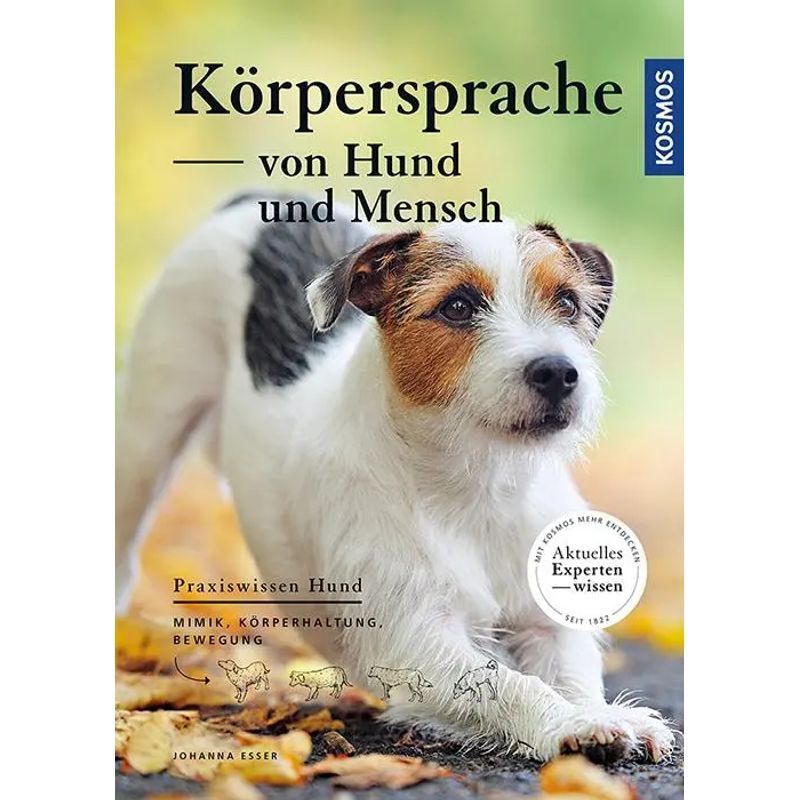 Image of Body Language Of Dogs And Humans - Facial Expressions, Posture, Movement - Johanna Esser - Paperback - Practical Dog Knowledge - 112 Pages - German - 2016 - Franckh Kosmos - Ean 9783440145326