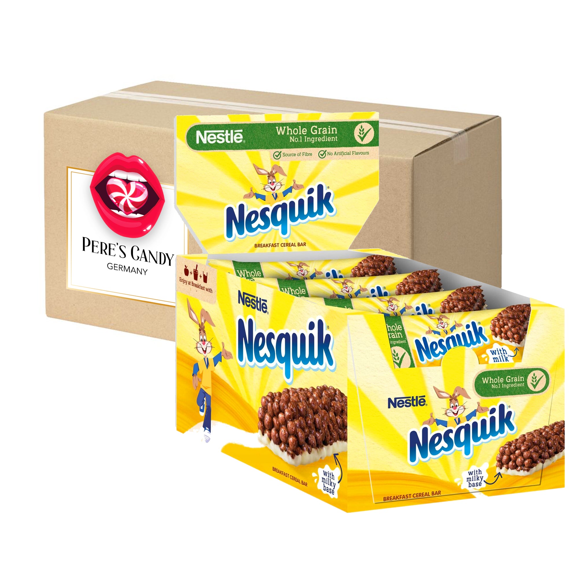 Nestle Nesquik Breakfast Muesli Bar 16x25g
