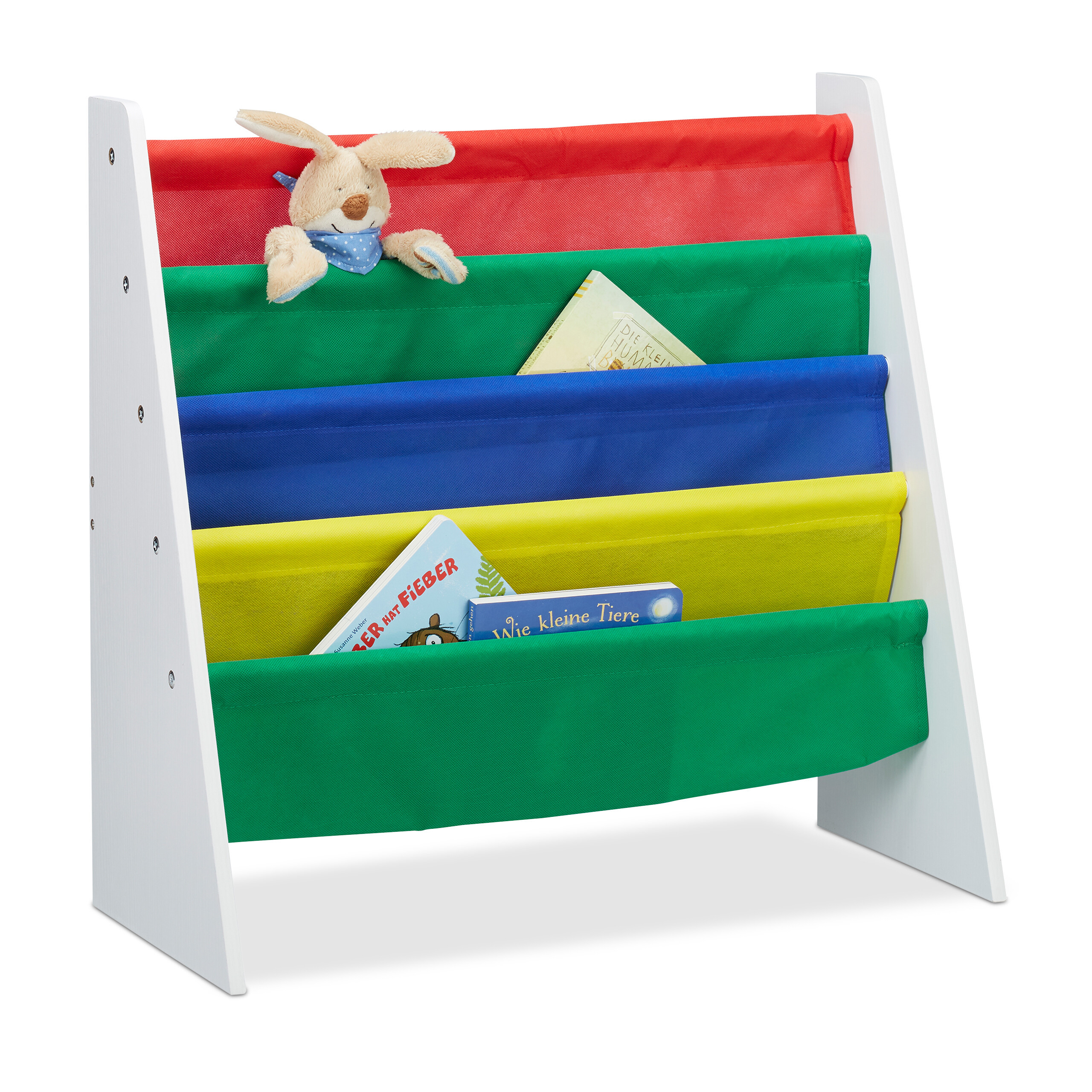 Image of Colorful Children's Bookshelf