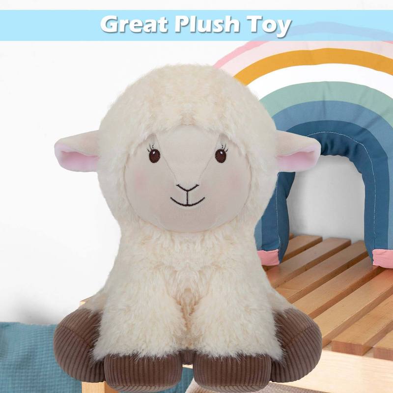 Lamb Soft Toy Cute Plushie Huggable Cuddly Stuffed Toy