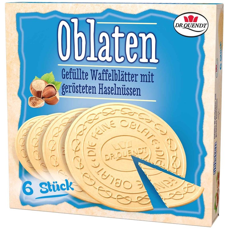 Image of Dr. Quendt Hazelnut Wafers 6-pack